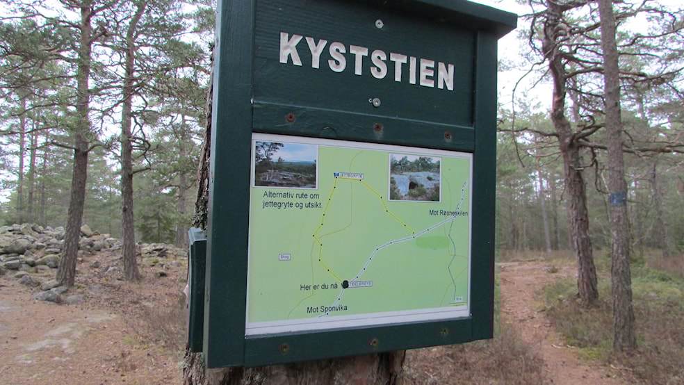 Tur langs kyststien